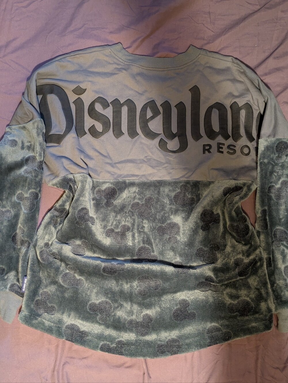 Disney Plush Pullover Jersey - Gray and Black